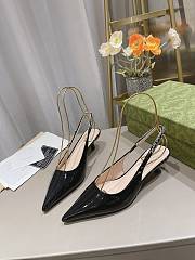 Kitlife Gucci slingback pump heels black - 6