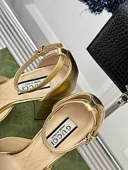 kitlife GUCCI Double G Platform Pumps gold 11.5 cm - 6