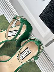 kitlife GUCCI Double G Platform Pumps green 11.5 cm - 3