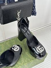 kitlife GUCCI Double G Platform Pumps black 11.5 cm - 6