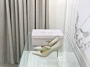 Kitlife Jimmycho dupe heels silver - 1