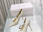 Kitlife Jimmycho dupe heels silver - 4