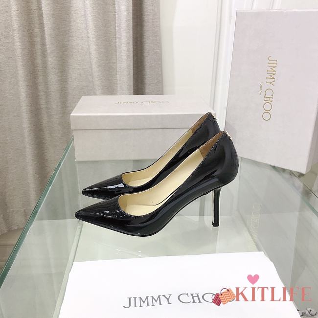 Kitlife Jimmycho heels 6.5 cm black - 1