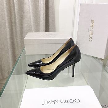 Kitlife Jimmycho heels 6.5 cm black