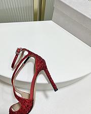 kitlife Jimmy Choo Azia 75 mm heels red - 2