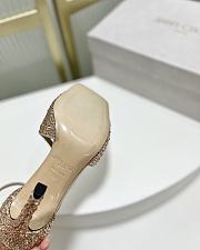 kitlife Jimmy Choo Azia 75 mm heels gold - 6