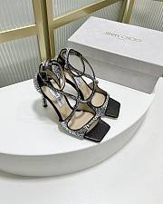 kitlife Jimmy Choo Azia 75 mm heels black - 4