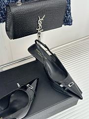 Kitlife YSL black heeks 6.5cm - 2