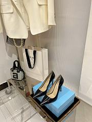 Kitlife Prada patent leather pumps black 95mm - 4