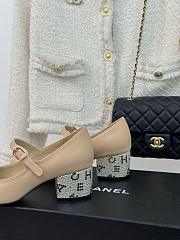 Kitlife Chanel slingback beige heels 4.5cm  - 6