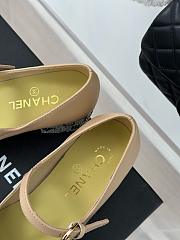 Kitlife Chanel slingback beige heels 4.5cm  - 5