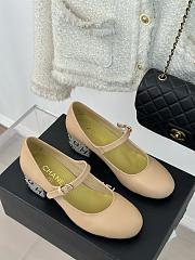 Kitlife Chanel slingback beige heels 4.5cm  - 3