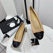 Kitlife chanel cap toe ballet flap shoes - 01 - 5