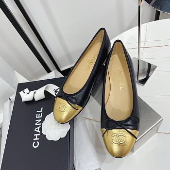 Kitlife chanel cap toe ballet flap shoes - 03