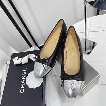 Kitlife chanel cap toe ballet flap shoes - 04