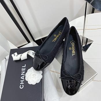 Kitlife chanel cap toe ballet flap shoes - 06