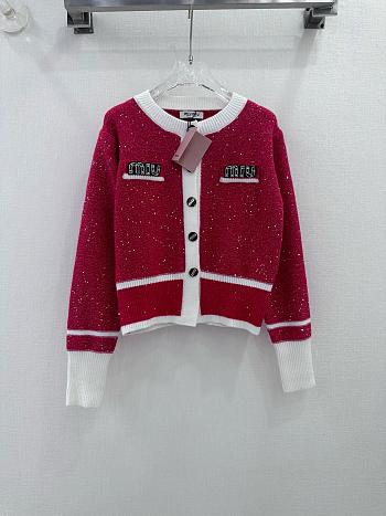 Kitlife Miumiu Cardigan red 