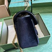 Kitlife Gucci Marmont black bag - 26x15x7 cm - 3