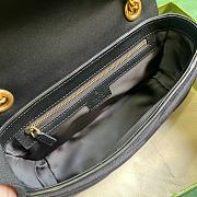 Kitlife Gucci Marmont black bag - 26x15x7 cm - 4