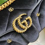 Kitlife Gucci Marmont black bag - 26x15x7 cm - 2