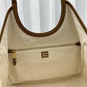 kitlife Miumiu IVY corduroy bag brown bag - 38×16×30cm - 4