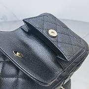 kitlife Chanel 24C backpack black - 18x13x9 cm - 2