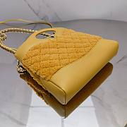 kitlife Chanel 23A tote bag yellow - 22x23x5.5 cm - 2