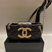 Kitlife Chanel 24c black bag - 11.5x24x4.5 cm - 1