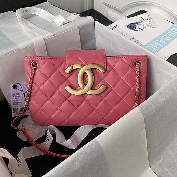 Kitlife Chanel 24c Pink bag - 11.5x24x4.5 cm