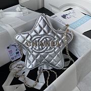 kitlife chanel flap Silver bag star - 22.5x22.5x6 cm - 1