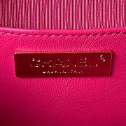 kitlife chanel flap pink bag star - 22.5x22.5x6 cm - 3