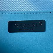 kitlife chanel flap blue bag star - 22.5x22.5x6 cm - 6