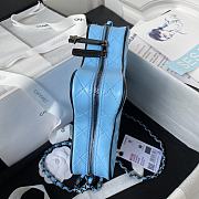 kitlife chanel flap blue bag star - 22.5x22.5x6 cm - 3