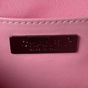 kitlife chanel flap light pink bag star - 22.5x22.5x6 cm - 5