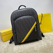 Kitlife fendi backpack black - 33x13x44cm - 1