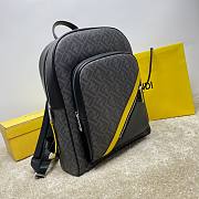 Kitlife fendi backpack black - 33x13x44cm - 6