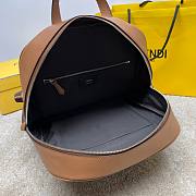 Kitlife fendi backpack brown - 33x13x44cm - 6