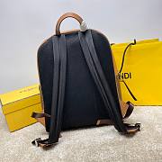 Kitlife fendi backpack brown - 33x13x44cm - 2