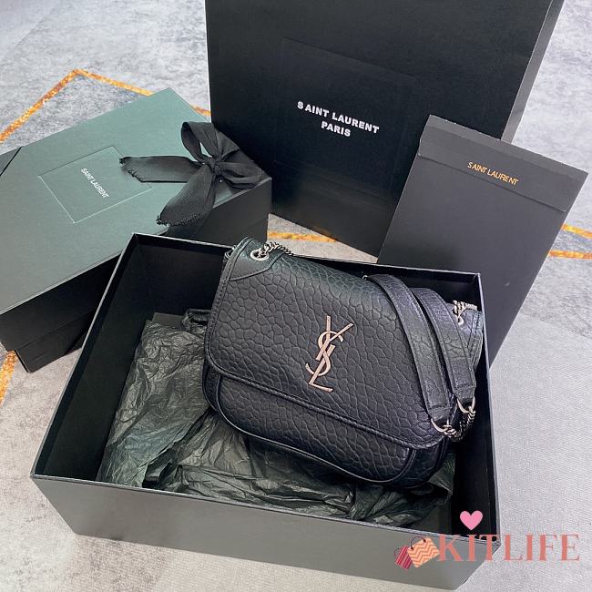 Kitlife YSL niki black bag - 22x16.5x12 cm - 1