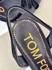 Kitlife TOMFORD Satin SATIN&Velvet Bow slingback black - heels 105mm - 2