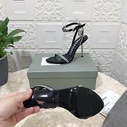 Kitlife Tom Ford Padlock 105mm heels Black/Silver Crystal - 6