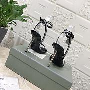 Kitlife Tom Ford Padlock 105mm heels Black/Silver Crystal - 2