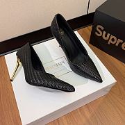 kitlife Balmain Women's Black Ruby Embellished Pumps - 4