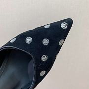 kitlife BALMAIN Polka dot velvet pumps Balmain - 9.5cm - 4