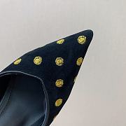 kitlife BALMAIN Polka dot velvet pumps Balmain gold - 9.5cm USD 200.00  - 4