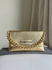 kitlife TOM FORD sequin clutch bag Gold - 20x12x7 cm - 1