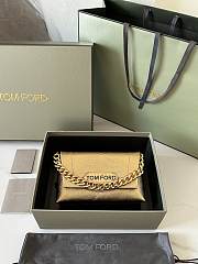 kitlife TOM FORD sequin clutch bag Gold - 20x12x7 cm - 3