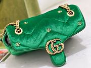 Kitlife Gucci Marmont Green bag - 26x15x7 cm - 5