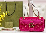 Kitlife Gucci Marmont Pink bag - 26x15x7 cm - 1