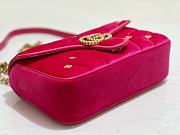 Kitlife Gucci Marmont Pink bag - 26x15x7 cm - 6